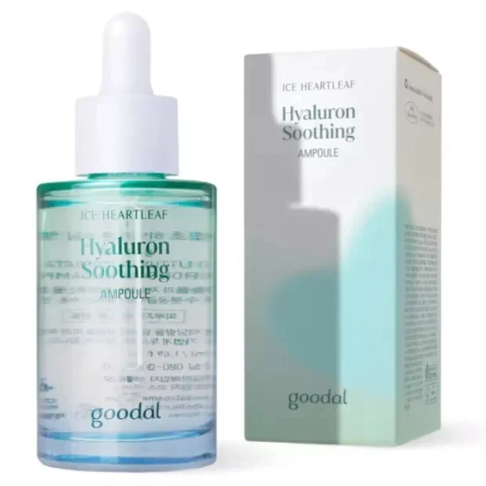 GOODAL HEARTLEAF HYALURON SOOTHING AMPOULE NEW